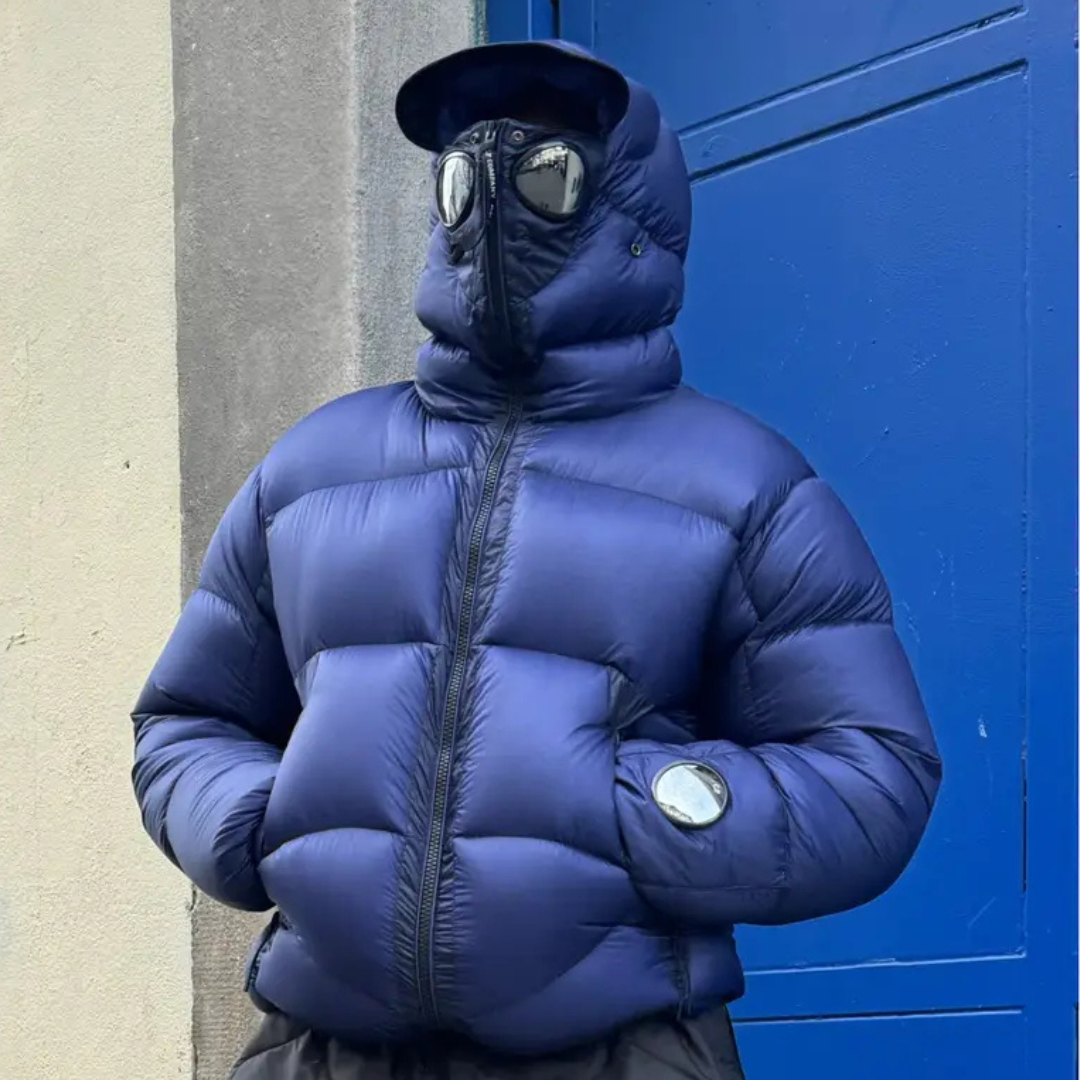 *VINTAGE* Palace X C.p. Company Puffer Jacket Bright Cobalt